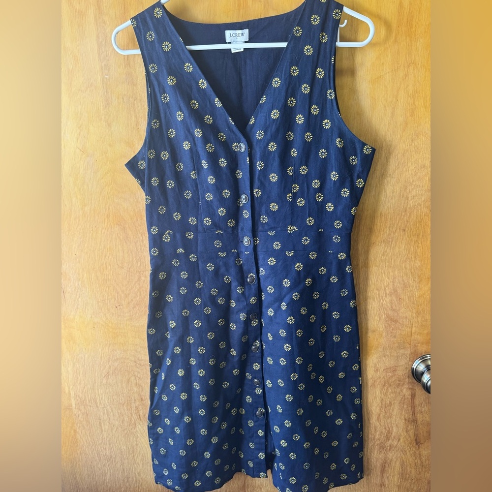 J.Crew Navy Dress with Daisy’s